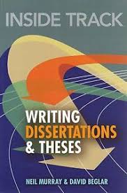 LONGMAN Inside Track to Writing Dissertations and Theses LONGMAN Inside Track to Writing Dissertations and Theses