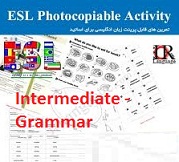 ESL Photocopiable Activities Intermediate - Grammar ESL Photocopiable Activities Intermediate - Grammar