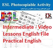 ESL Photocopiable Activities Intermediate - Video Lessons English File Practical English ESL Photocopiable Activities Intermediate - Video Lessons English File Practical English