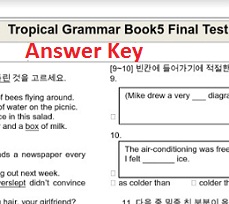 Topical Grammar Practice 5 Final Test Answer Keys Topical Grammar Practice 5 Final Test Answer Keys