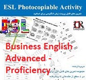 ESL Photocopiable Activities Business English Advanced - Proficiency ESL Photocopiable Activities Business English Advanced - Proficiency