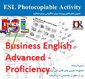 ESL Photocopiable Activities Business English Advanced - Proficiency