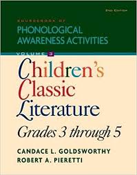 Sourcebook of Phonological Awareness Activities Volume 3 Second Edition Sourcebook of Phonological Awareness Activities Volume 3 Second Edition