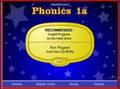 HelpMe2Learn - Phonics 1a Vowel Sounds CD-ROM HelpMe2Learn - Phonics 1a Vowel Sounds CD-ROM