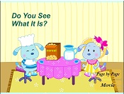 Litter Fox Stories Flash for Kids 6 - Do you See What it is