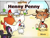 Litter Fox Stories Flash for Kids 34 - Henny Penny
