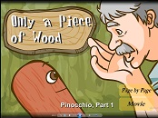 Litter Fox Stories Flash for Kids 34 - Pinocchio Part 1