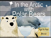 Litter Fox Stories Flash for Kids 35 - In The Artic Polar Bears
