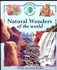 Natural Wonders of the World with 20 Stickers