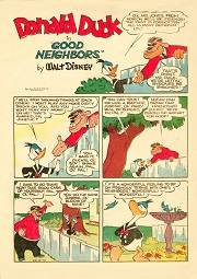 Donald Duck in Good Neighbors by Walt Disney Donald Duck in Good Neighbors by Walt Disney