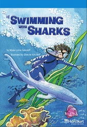 HARCOURT Leveled Readers Grade 6 on Level - Swimming With Sharks HARCOURT Leveled Readers Grade 6 on Level - Swimming With Sharks
