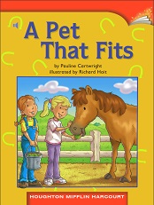 Houghton Mifflin Readers Grade 2 Beyond Level - A Pet That Fits Houghton Mifflin Readers Grade 2 Beyond Level - A Pet That Fits