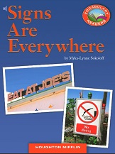 Vocabulary Readers Grade 2 - Signs Are Everywhere Vocabulary Readers Grade 2 - Signs Are Everywhere