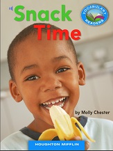 Vocabulary Readers Kindergarten - Snack Time Vocabulary Readers Kindergarten - Snack Time