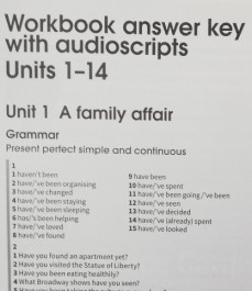 Complete First 3rd Edition 2021 Workbook Answer Keys and Audioscript