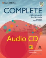 Complete Preliminary for Schools 2020 Workbook Audio CD