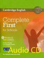 Complete First for Schools 2015 Workbook Audio CD