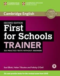 First For Schools Trainer 1 Second Edition 2015 Book