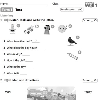 Learning Well 1 Tests