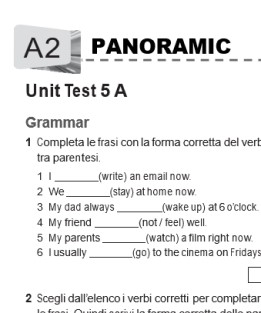 Oxford Panoramic A2 Tests