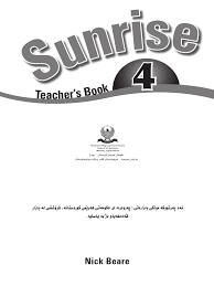 Sunrise for Kurdistan 4 Teachers Book Sunrise for Kurdistan 4 Teachers Book