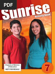 Sunrise for Kurdistan 7 Activity Book Sunrise for Kurdistan 7 Activity Book