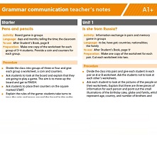 Gateway to the World A1 Plus Grammar Communication Gateway to the World A1 Plus Grammar Communication