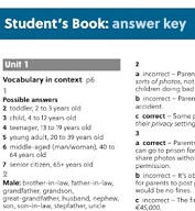 Gateway to the World B1 Student Book Answer Keys