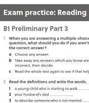 Gateway to the World B1 Exam Practice Reading