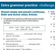 Gateway to the World B1 Extra Grammar Practice
