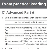 Gateway to the World С1 Exam Practice Reading Gateway to the World С1 Exam Practice Reading