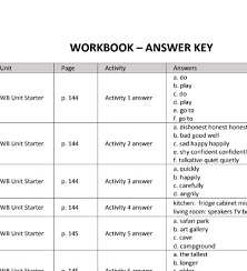 InstaEnglish 2 Workbook Keys InstaEnglish 2 Workbook Keys