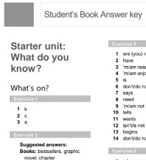Get Involved B2 Student Book Answer Keys