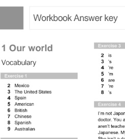 Get Involved American Intro Workbook Answer Keys