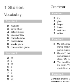 Get Involved American 2 Workbook Answer Keys