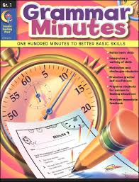 Grammar Minutes Grade 1 Grammar Minutes Grade 1