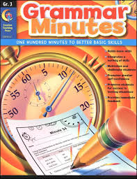 Grammar Minutes Grade 3 Grammar Minutes Grade 3