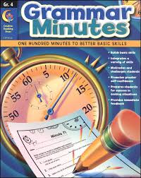 Grammar Minutes Grade 4 Grammar Minutes Grade 4