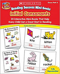 Reading Success Mini-Books Initial Consonants Reading Success Mini-Books Initial Consonants