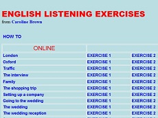 Interactive English Listening Exercises Interactive English Listening Exercises