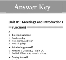Dynamic Listening And Speaking 1 Answer Keys Dynamic Listening And Speaking 1 Answer Keys