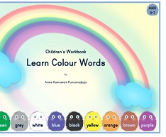Childrens Workbook Learn Colour Words Ages 3-7 Childrens Workbook Learn Colour Words Ages 3-7