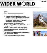 Wider World 2 Tests Wider World 2 Tests