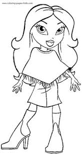 Disney Kids Pictures For Colouring - Bratz Disney Kids Pictures For Colouring - Bratz
