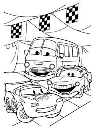 Disney Kids Pictures For Colouring - Cars