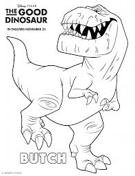 Disney Kids Pictures For Colouring - Dinosaur