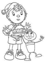 Disney Kids Pictures For Colouring - Noddy