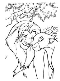 Disney Kids Pictures For Colouring - The Lion King Disney Kids Pictures For Colouring - The Lion King