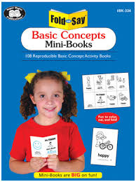 Fold and Say - Basic Concept Mini-Books Fold and Say - Basic Concept Mini-Books