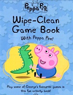 Peppa Pig Wipe Clean Game Book with Peppa Pen